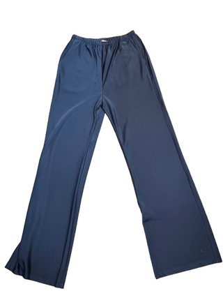 Bias Cut Pant, Navy