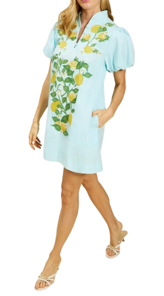 Elliana Mini Dress, Sorrento Citrus