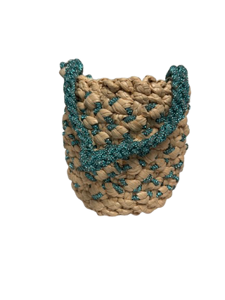 Mimi Aqua Sparkle Bag