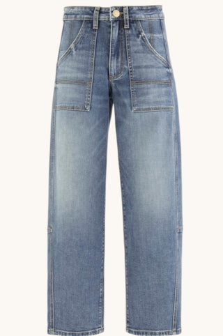 Ashton High Rise Relaxed Leg Pant Porkchop Pkt