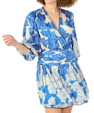 Colleen Mini Dress, Blue