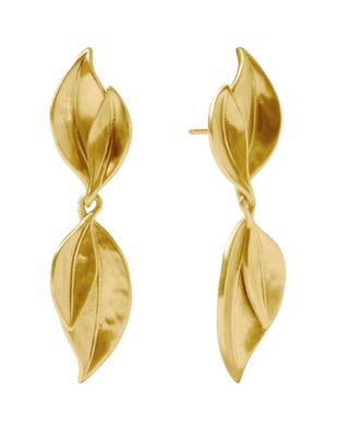 Willow Midi Earring, Gold