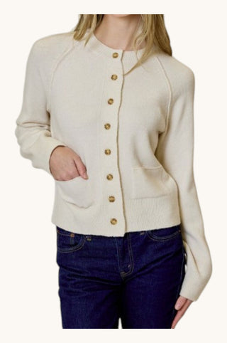 Raglan Sleeve Cardigan