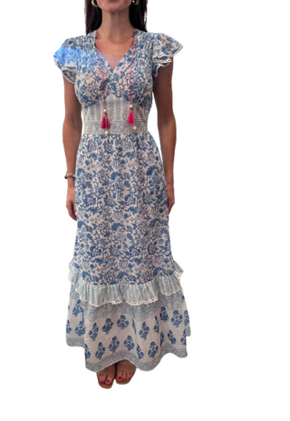 Pebby Maxi Dress, Ocean Fern