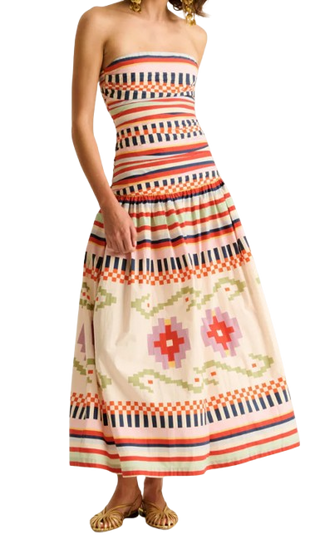 Malla Dress, Multi Chacana