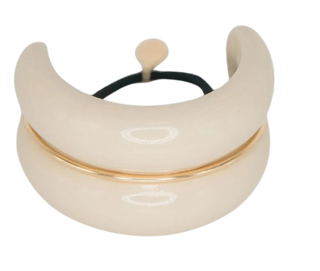 Macaron Hair Cuff - Coconut