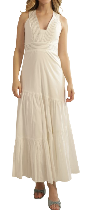 Camelia Dress, Off White
