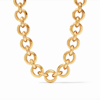 Cannes Link Necklace Gold