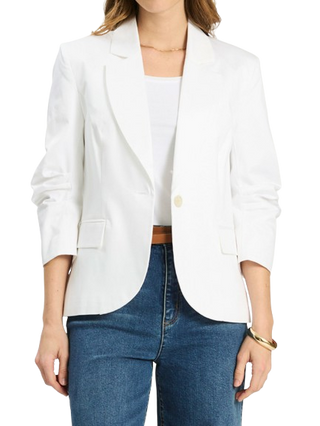 Taylor Blazer, White