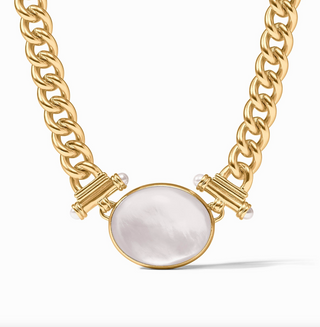 Dolce Statement Necklace, Clear