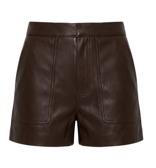 Elijah Leather Shorts