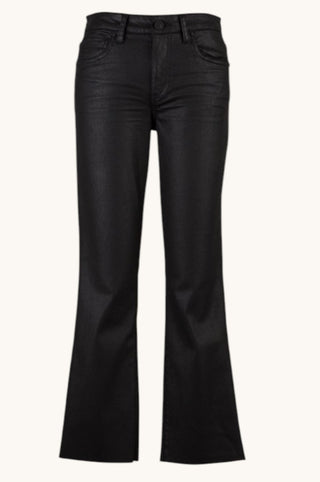 Kelsey High Rise Ankle Flare With Raw Hem