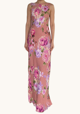 Rima Maxi Dress, Coral
