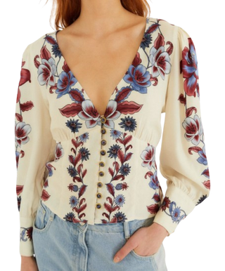 Malu Winter White Blouse