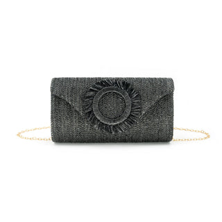 Solea Clutch, Black
