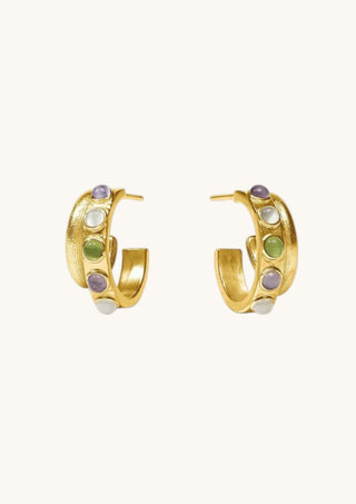 Cobblestone Double Hoop