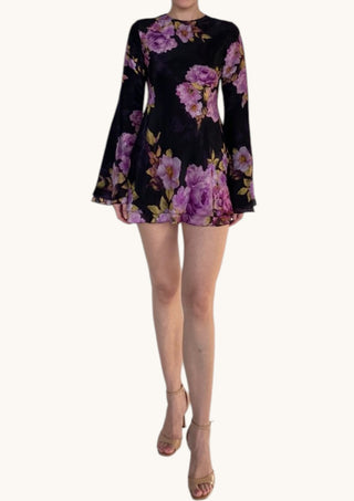 Zeen Mini Dress, Black
