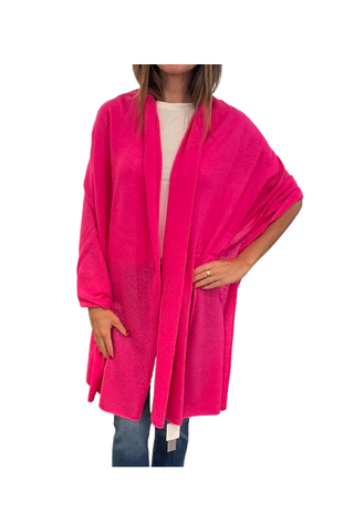 Cashmere Shawl, Shocking Pink