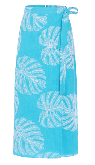 Leigh Wrap Skirt, Palma