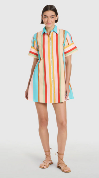 Dock Dress, Amberline Stripes