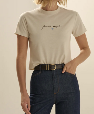 The Cropped Signature Tee