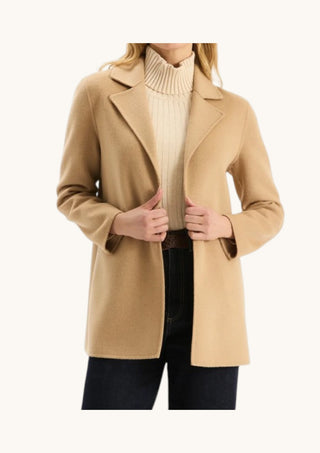 Shannon Car Coat, Camel