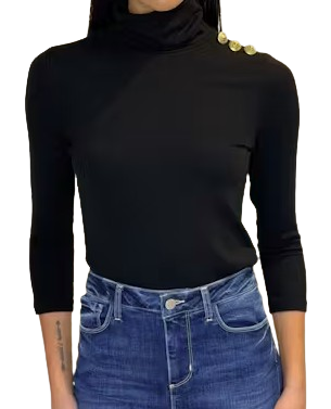 Aja Turtle Neck 3/4 Slv