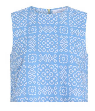 Crop Top, Lanai Tile