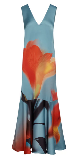 Isah Dress, Fire Petal