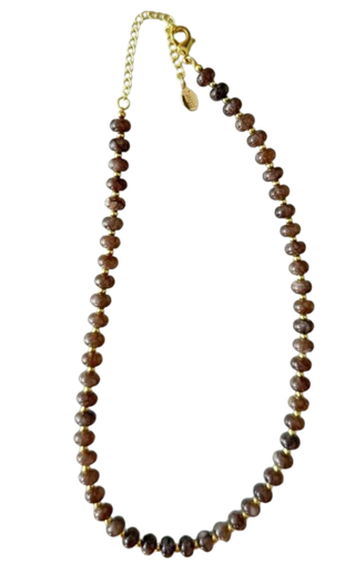 Seaglass Necklace, Timber
