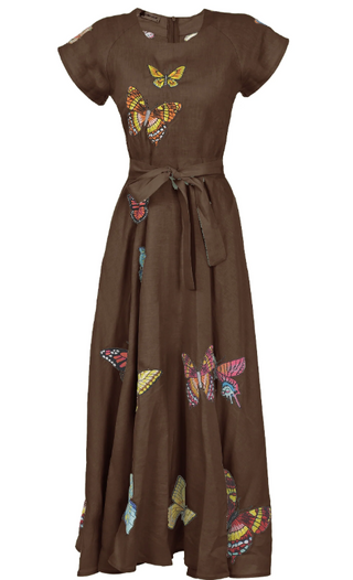 Papiyon Dress, Espresso