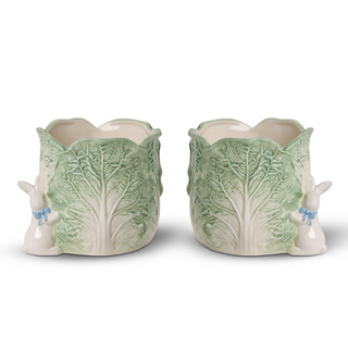 Cabbage Bunny Cachepot