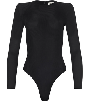 Trista Shoulder Pad Bodysuit