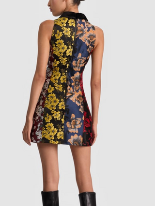 Velia Collared Mini Dress