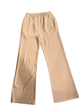Bias Cut Pant, Champagne