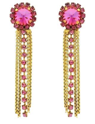 Kendra Earrings,Pink