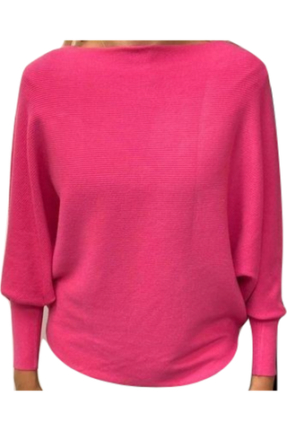 RYU Sweater, Hot Pink