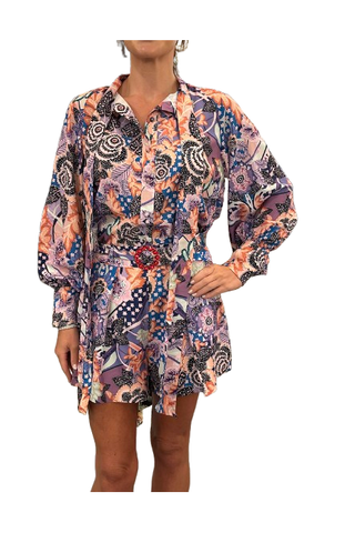 Penelope Short Set, Purple