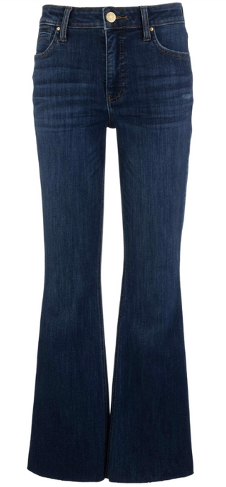 Stella High Rise Fab Ab Flare W/Raw Hem