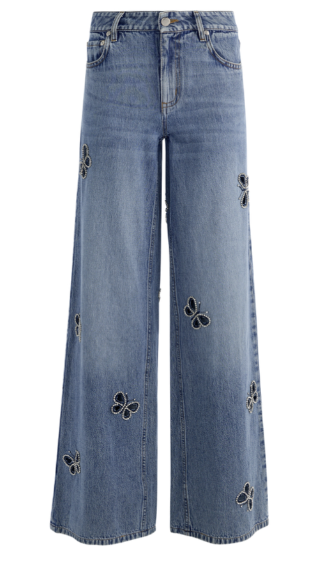 Amazing Lr Embell Cutout Jean