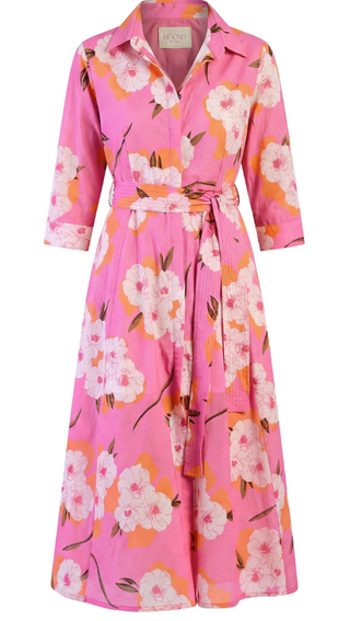 Emily Dress, Ashburn Fuchsia