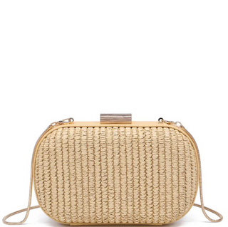 Woven Textured Alix Evening Bag
