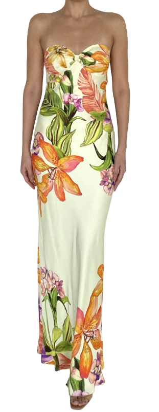 Dior Strapless Maxi Dress