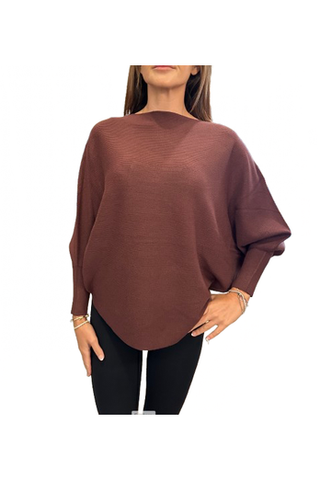 RYU Sweater, Mocha Mousse