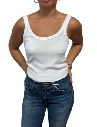 Cropped Slim Tank