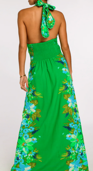 Aubrey Dress, Hula Green
