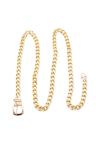 Gold Metal Chain Belt