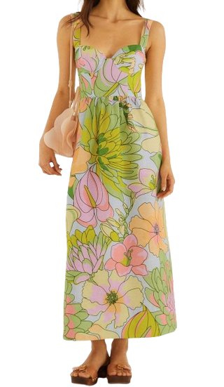 Spring Affair Light Blue Maxi