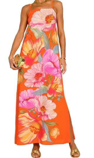 Betsy Dress, Sunset Blooms