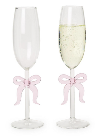 Bow Champagne Glass